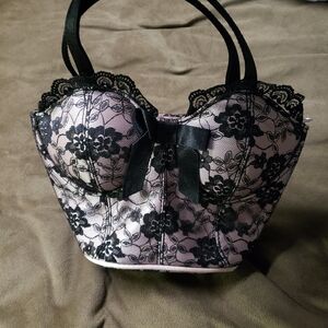 Elegant Black Lace Women's Bag